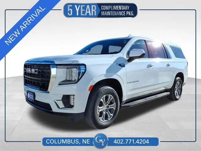 White 2023 GMC Yukon XL SLE for sale in Columbus, NE