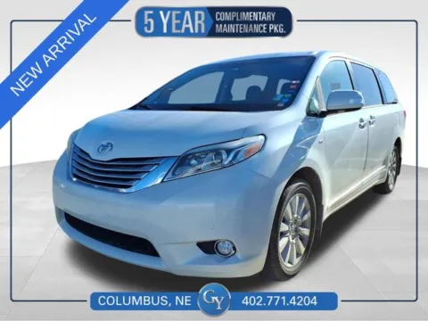 White 2017 Toyota Sienna for sale in Columbus, NE