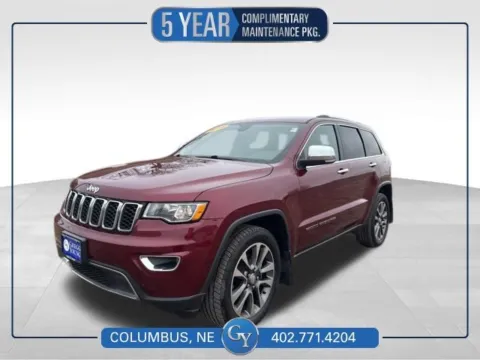 Red 2018 Jeep Grand Cherokee Limited for sale in Columbus, NE