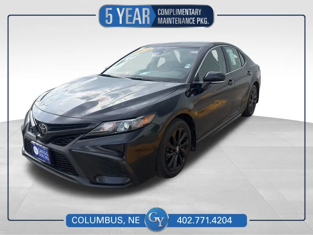 Black 2024 Toyota Camry SE for sale in Columbus, NE