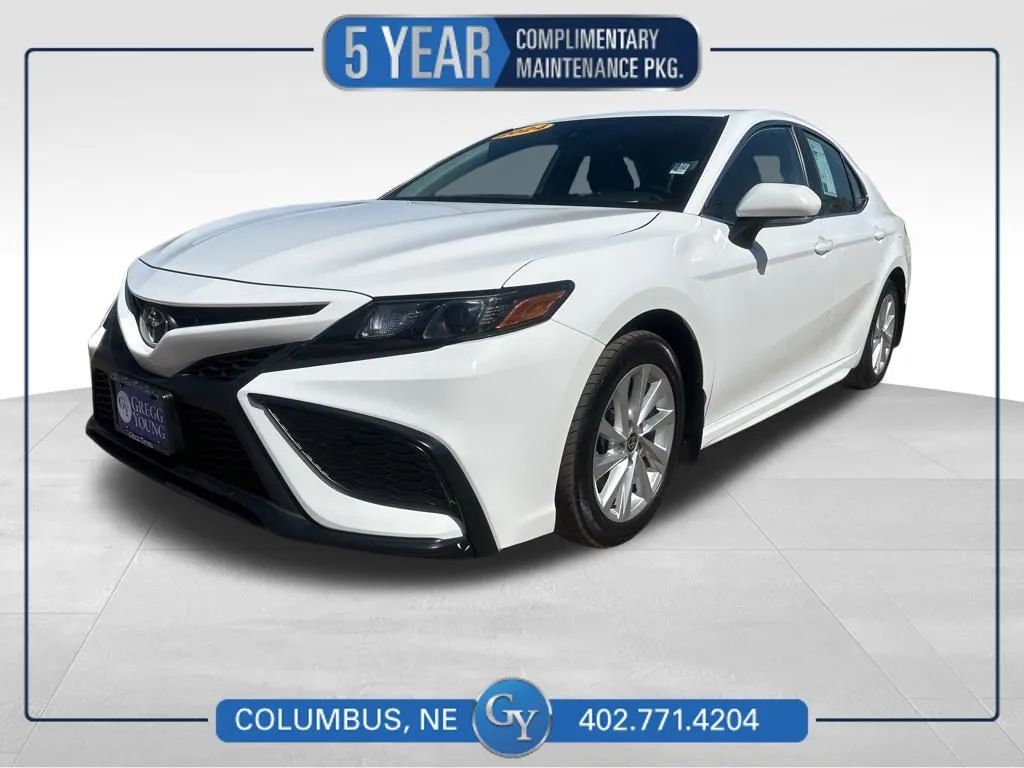 White 2024 Toyota Camry SE for sale in Columbus, NE
