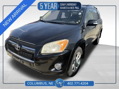 Black 2010 Toyota RAV4 Limited for sale in Columbus, NE