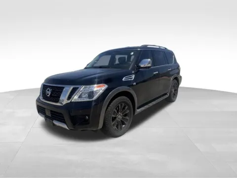 Another view of 2018 Nissan Armada Platinum for sale in Columbus, NE at Gregg Young Toyota of Columbus