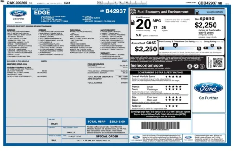 Photos of 2016 Ford Edge Titanium for sale in Columbus, NE at Gregg Young Toyota of Columbus