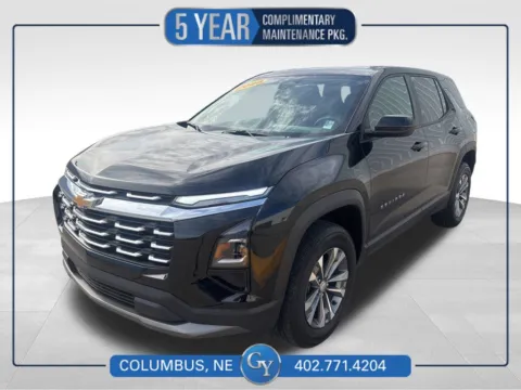 Black 2026 Chevrolet Equinox LT for sale in Columbus, NE
