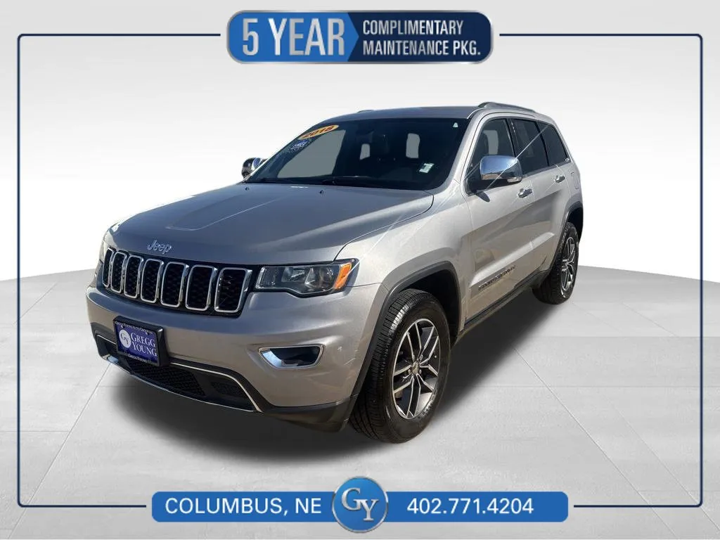 Silver 2018 Jeep Grand Cherokee Limited for sale in Columbus, NE