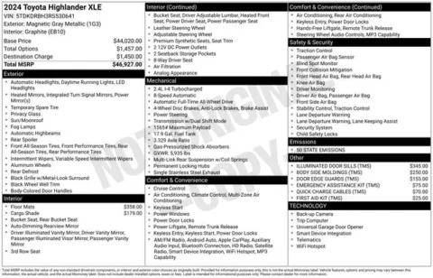 Photos of 2024 Toyota Highlander XLE for sale in Columbus, NE at Gregg Young Toyota of Columbus