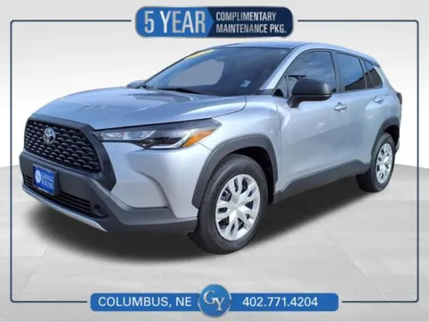 Silver 2024 Toyota Corolla Cross L for sale in Columbus, NE