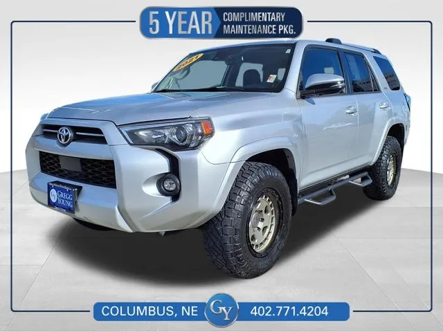 Silver 2021 Toyota 4Runner SR5 Premium for sale in Columbus, NE