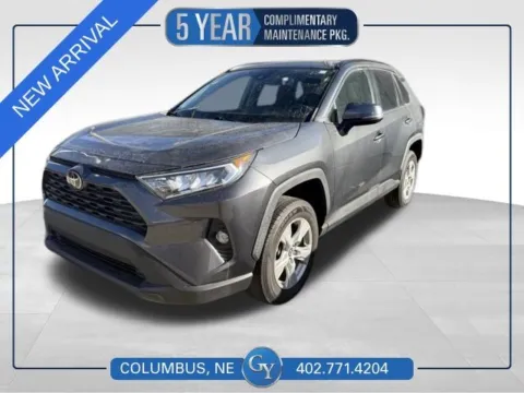 Green 2021 Toyota RAV4 XLE for sale in Columbus, NE