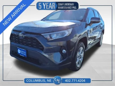 Green 2021 Toyota RAV4 XLE for sale in Columbus, NE