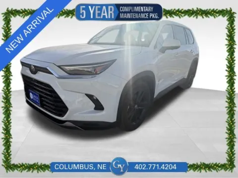 White 2024 Toyota Grand Highlander Platinum for sale in Columbus, NE
