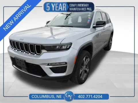 Silver 2024 Jeep Grand Cherokee Limited for sale in Columbus, NE