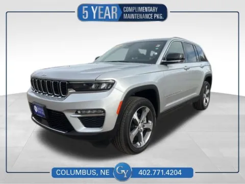 Silver 2024 Jeep Grand Cherokee Limited for sale in Columbus, NE