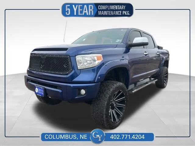 Blue 2015 Toyota Tundra Platinum for sale in Columbus, NE