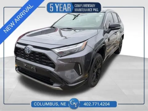 Gray 2022 Toyota RAV4 Hybrid XSE for sale in Columbus, NE