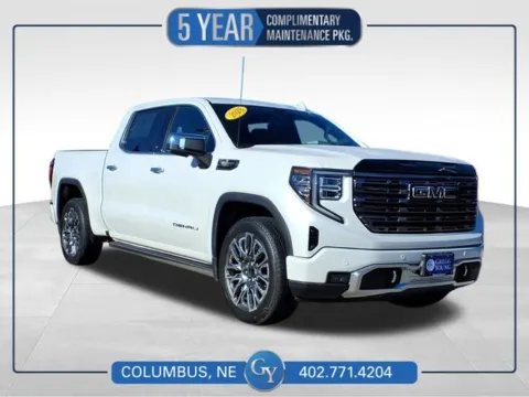 White 2025 GMC Sierra 1500 Denali Ultimate for sale in Columbus, NE
