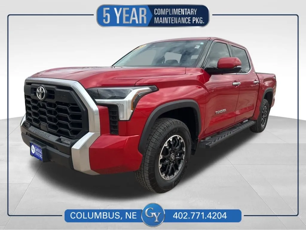 Red 2023 Toyota Tundra Limited for sale in Columbus, NE