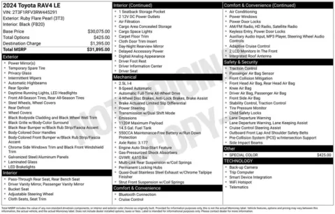 Photos of 2024 Toyota RAV4 LE for sale in Columbus, NE at Gregg Young Toyota of Columbus