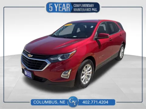 Red 2019 Chevrolet Equinox LT for sale in Columbus, NE