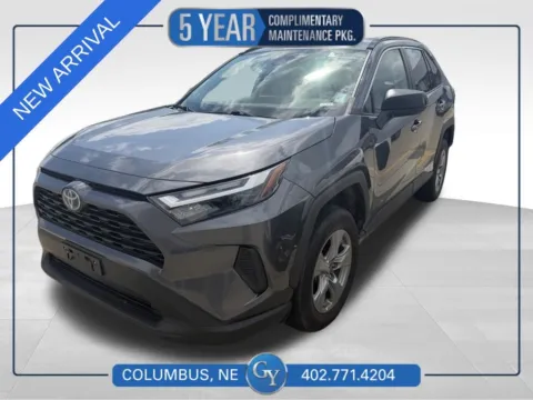Gray 2023 Toyota RAV4 Hybrid LE for sale in Columbus, NE