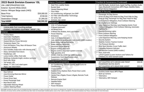 Photos of 2023 Buick Envision Essence for sale in Columbus, NE at Gregg Young Toyota of Columbus