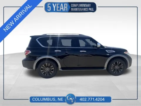 Black 2018 Nissan Armada Platinum for sale in Columbus, NE