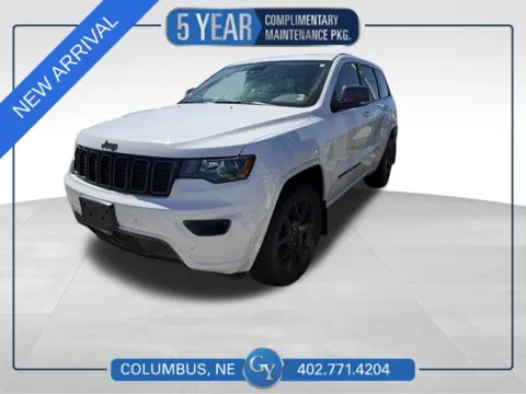 White 2021 Jeep Grand Cherokee 80th Anniversary Edition for sale in Columbus, NE