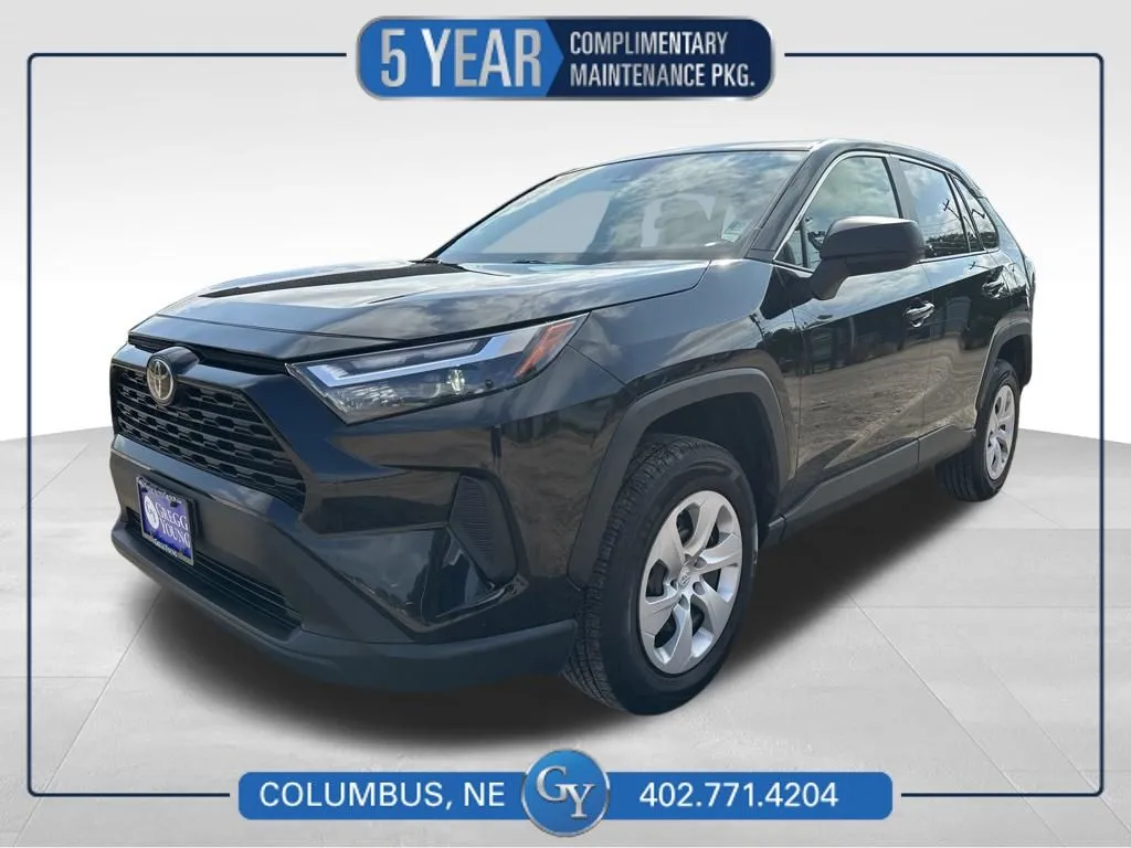 Black 2024 Toyota RAV4 LE for sale in Columbus, NE