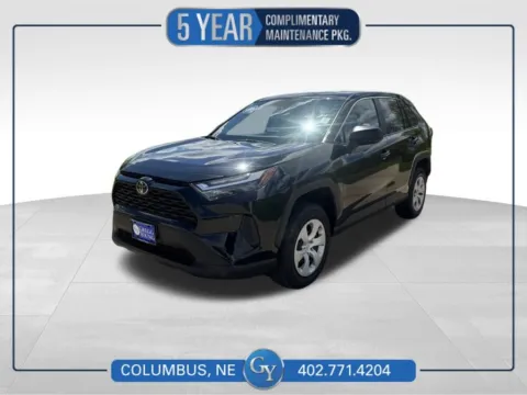 Black 2024 Toyota RAV4 LE for sale in Columbus, NE