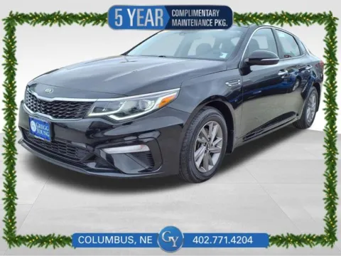 Black 2020 Kia Optima LX for sale in Columbus, NE
