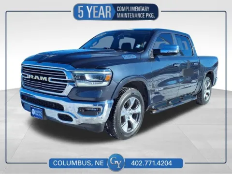 Blue 2019 Ram 1500 Laramie for sale in Columbus, NE