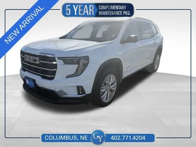 White 2024 GMC Acadia Elevation for sale in Columbus, NE