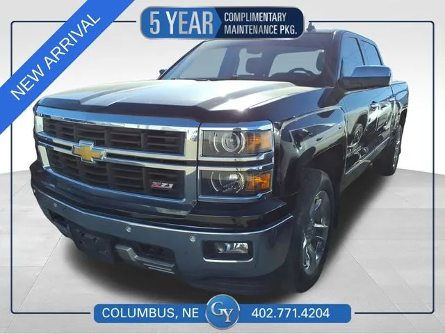Black 2014 Chevrolet Silverado 1500 LTZ for sale in Columbus, NE