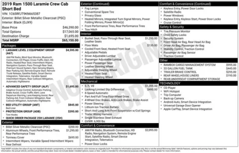 Photos of 2019 Ram 1500 Laramie for sale in Columbus, NE at Gregg Young Toyota of Columbus