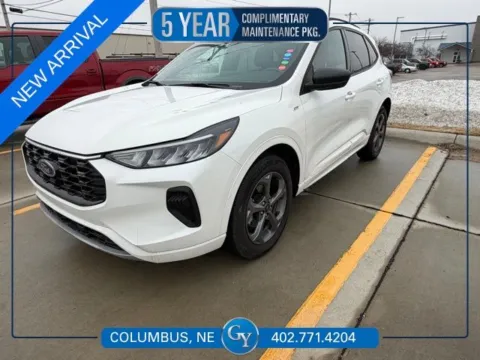 White 2023 Ford Escape ST-Line for sale in Columbus, NE