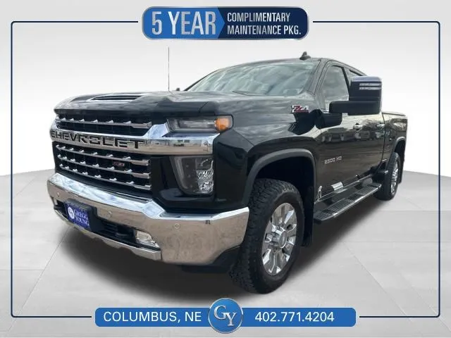 Black 2022 Chevrolet Silverado 2500HD LTZ for sale in Columbus, NE
