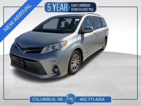 Silver 2020 Toyota Sienna XLE for sale in Columbus, NE