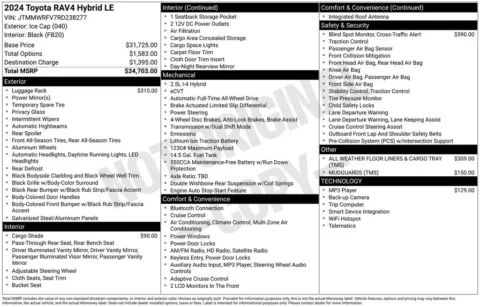 Photos of 2024 Toyota RAV4 Hybrid LE for sale in Columbus, NE at Gregg Young Toyota of Columbus