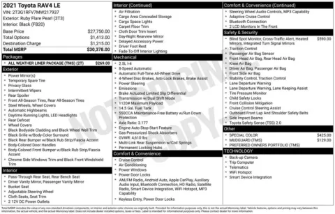 Photos of 2021 Toyota RAV4 LE for sale in Columbus, NE at Gregg Young Toyota of Columbus