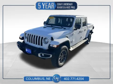 White 2022 Jeep Gladiator Overland for sale in Columbus, NE