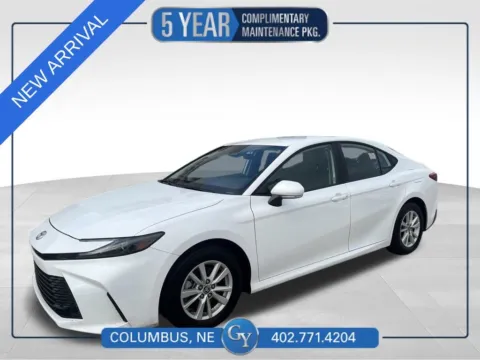 White 2026 Toyota Camry LE for sale in Columbus, NE
