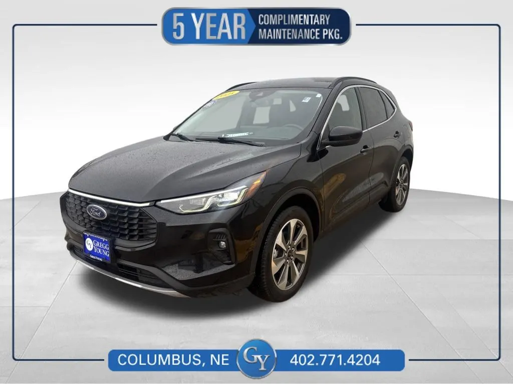 Black 2025 Ford Escape Platinum for sale in Columbus, NE