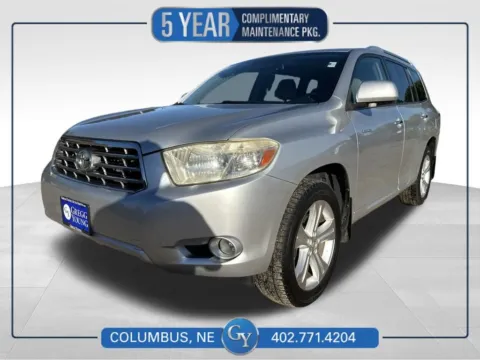 Silver 2009 Toyota Highlander Limited for sale in Columbus, NE
