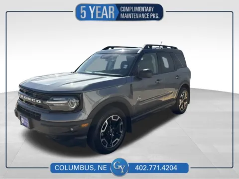 Gray 2022 Ford Bronco Sport Outer Banks for sale in Columbus, NE