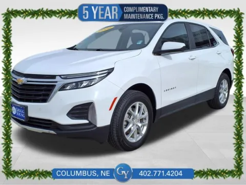 White 2024 Chevrolet Equinox LT for sale in Columbus, NE