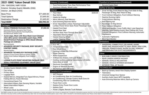 Photos of 2021 GMC Yukon Denali for sale in Atlantic, IA at Gregg Young Automotive of Atlantic