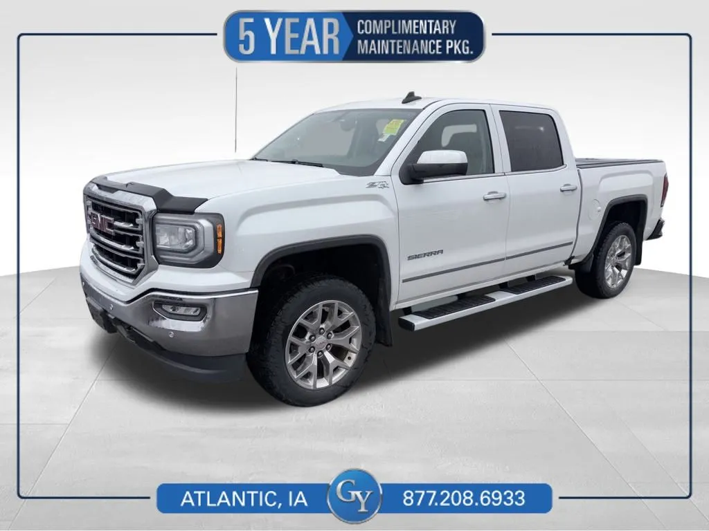 White 2016 GMC Sierra 1500 SLT for sale in Atlantic, IA