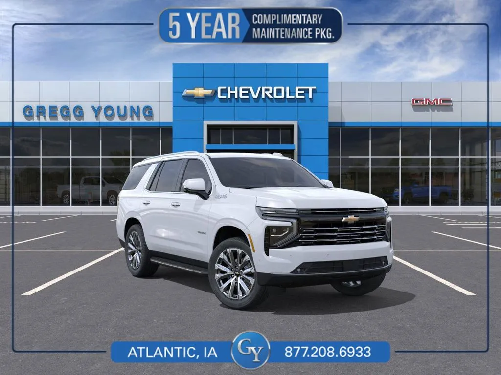 White 2026 Chevrolet Tahoe High Country for sale in Atlantic, IA