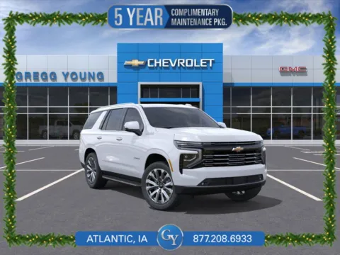 White 2026 Chevrolet Tahoe High Country for sale in Atlantic, IA